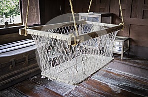Wooden Vintage cradle Bassinet for baby