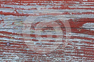 Wooden vintage and retro red background or texture