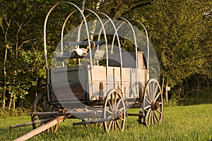 Wooden wagon