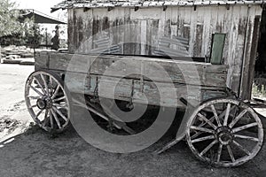 Wooden wagon