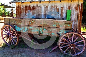 Wooden wagon