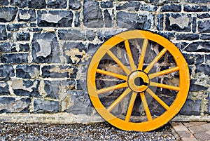 Wooden Wagon Wheel