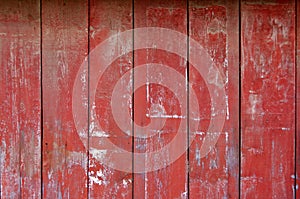 Falu-red wooden wall photo