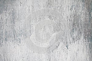 Wooden wall with whitewash layer, background photo texture. photo