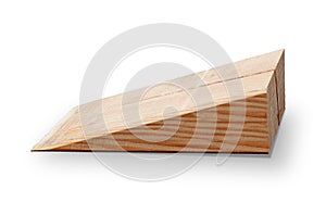 WoodenÃÂ wedge photo