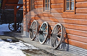 Wooden wheel