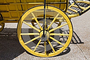 Wooden Wheel Wagon