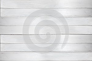 Wooden white background from painted boards, copy space