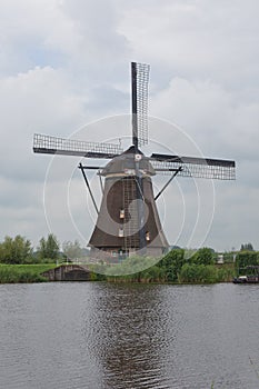 Wooden wind mill from Holland