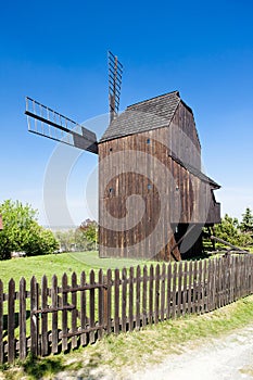 Wooden windmill, Czech Republic