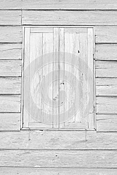 Wooden window background