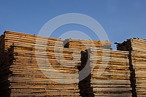 Wooden.Wood timber construction materia photo