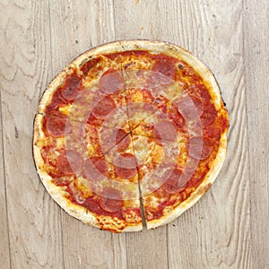 Woodfired Pepperoni Pizza with Cheese