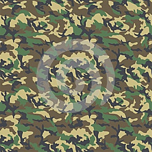 Woodland Camo Pattern