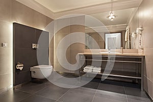 Woodland hotel - Modern bathroom