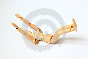 Woodmodel is exercises, Set still life.