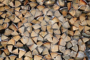 Woodpile background