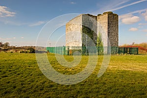 Woodstock castle. Athy. Kildare. Ireland