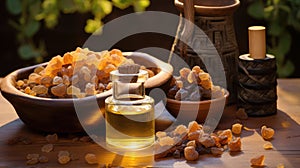 woodsy frankincense essential oil photo