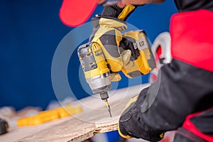 Woodwork with Drill Driver