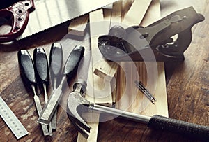 Woodwork tools photo