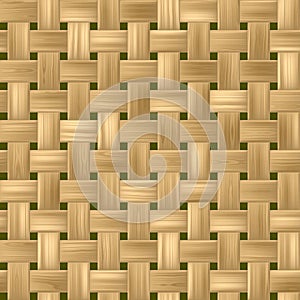 woody rattan wicker weave seamless pattern texture background