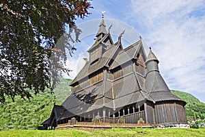 Wooeden church photo