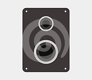 Woofer icon illustrated