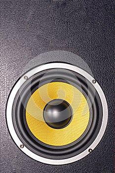 Woofer Loudspeaker Yellow