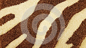 Wool carpet with a pattern. Background