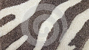 Wool carpet with a pattern. Background