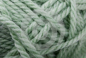 Wool clew macro closeup