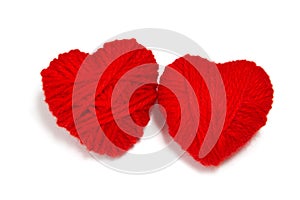 Wool hearts-2