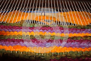 Wool Loom Weaving