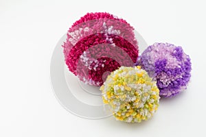 Wool Pom Poms