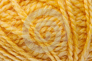 Wool rope close-up background
