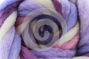 Wool roving