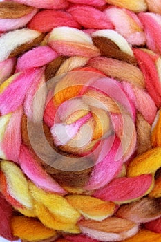 Wool roving