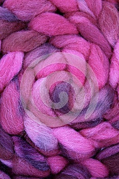 Wool roving