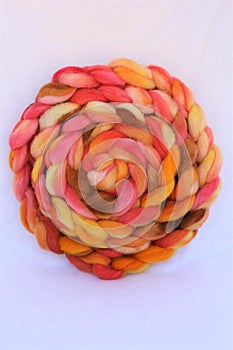 Wool roving