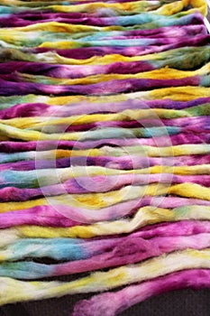 Wool roving