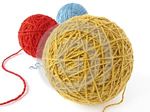 Wool skeins