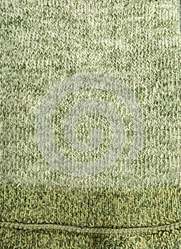 Wool texture with stitch for the textile industry