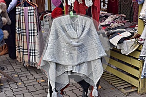 Woolen hand knitted clothes in Tallinn,Estonia