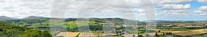 Wooler, Northumberland, England, panorama photo