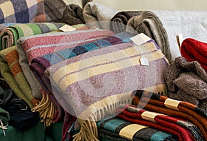 Woollen throws