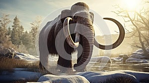 Woolly mammoth. Mammoth Generative AI