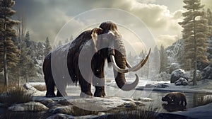 Woolly mammoth. Mammoth Generative AI
