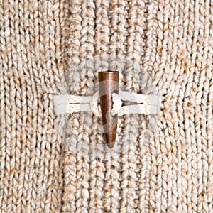 Wooly jumper toggle