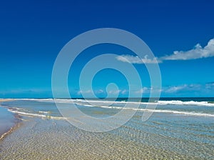 Woorim Beach In Bribie Island, Queensland, Australia